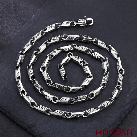 Dây chuyền bạc thái nam