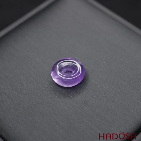 Đồng điếu thạch anh tím 14x6mm 3A