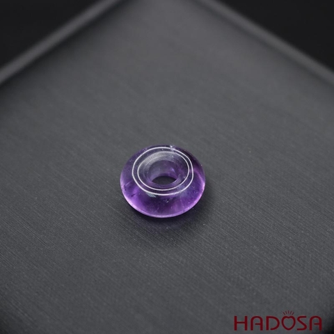 Đồng điếu thạch anh tím 15x6mm 3A