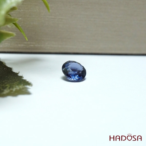 Spinel xanh VN tròn 6mm 0.9ct