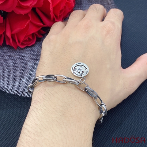 Vòng tay nam bạc Thái