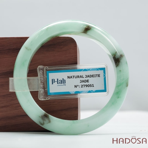 Vòng Ngọc Cẩm Thạch A lá hẹ nếp lý ni 50