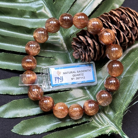 Thạch Anh tóc đồng 11 ly chuẩn 7A cao cấp