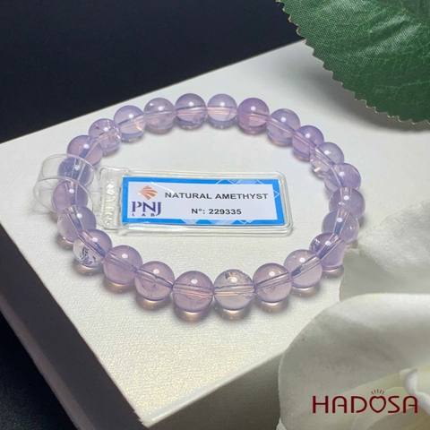 Vòng Thạch Anh ánh trăng Tím 7mm chuẩn 8A