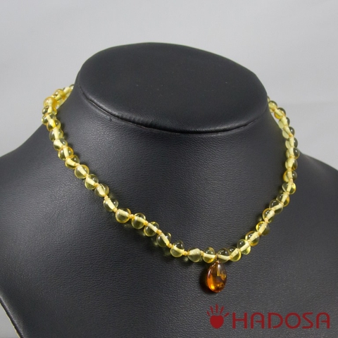 Vòng cổ Hổ phách Baltic cho em bé