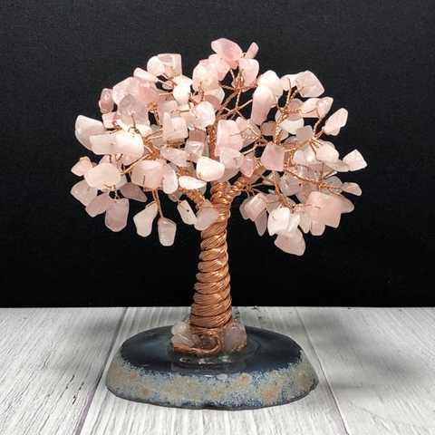 Cây tài lộc phong thủy Thạch anh hồng