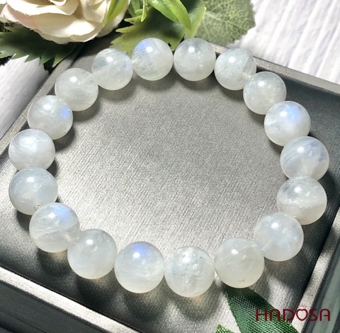 Vòng đá Mặt Trăng 11mm chuẩn 2A