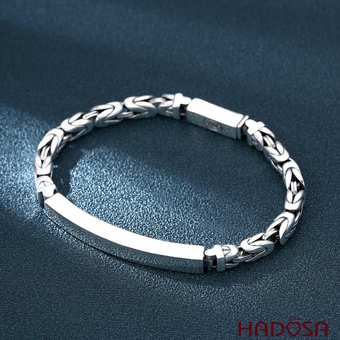 Lắc tay nam bạc đẹp