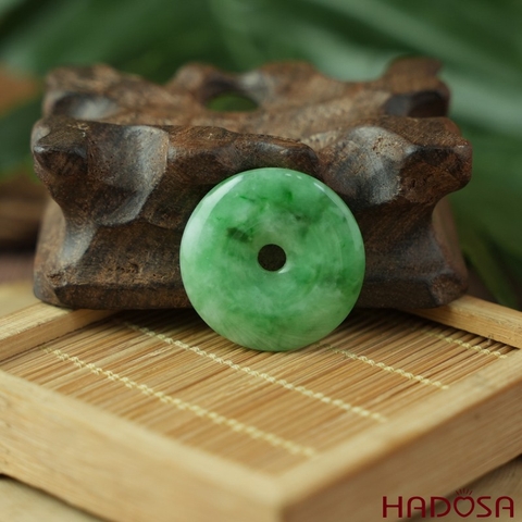 Mặt đồng điếu Cẩm Thạch vân lí bông 28mm