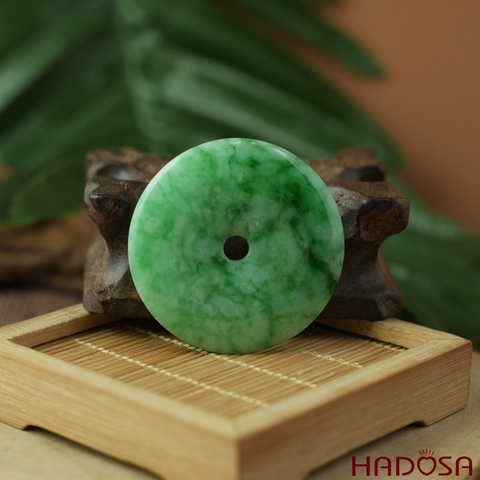 Mặt đồng điếu Cẩm Thạch vân lí bông 45mm