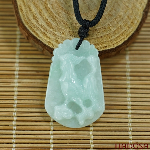 Mặt Cẩm Thạch A Tuổi Dậu  37x24mm