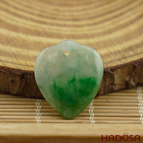 Mặt Cẩm Thạch trái tim 20*23*5mm