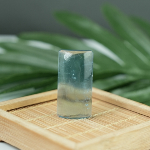 Mặt chữ nhật cab Aquamarine chuẩn 8A 18mmx26mm