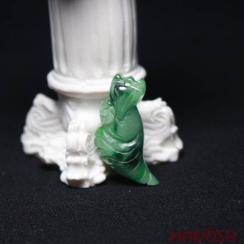 Cửu Vĩ Hồ Ngọc Cẩm Thạch vân lý