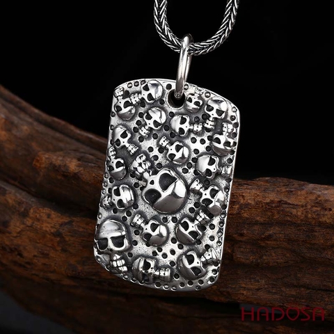 Mặt dây chuyền Đầu Lâu Địa Linh Tử Thần