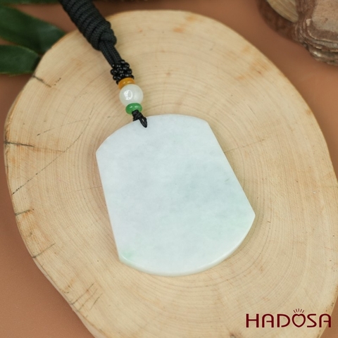 Mặt dây chuyền Vô sự Bài Đậu Chủng 53x42x6mm