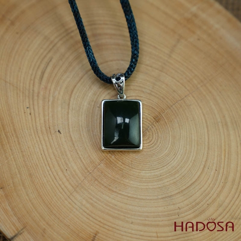 Mặt Ngọc Bích chữ nhật 13x17mm cao cấp