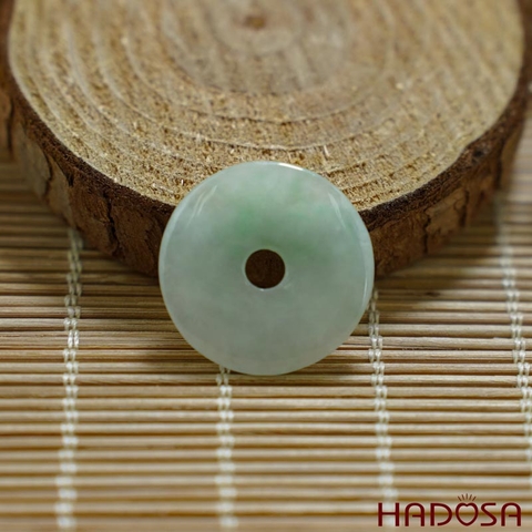 Mặt Đồng Điếu Cẩm Thạch trắng lý 21mm