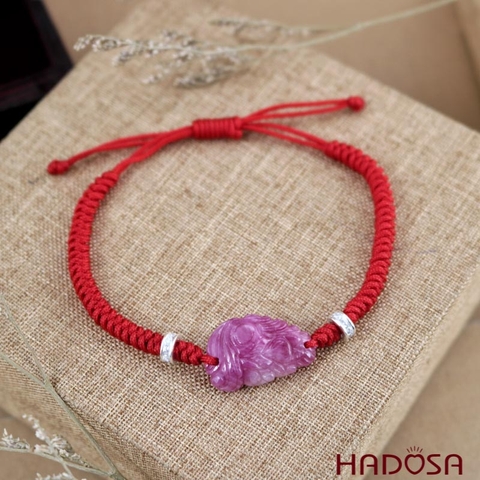 Vòng phong thủy Hồ Ly Ruby