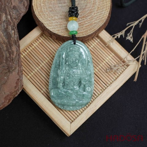 Mặt Ngọc Cẩm Thạch A Phật Bất Động Minh Vương (Dậu) 50mm