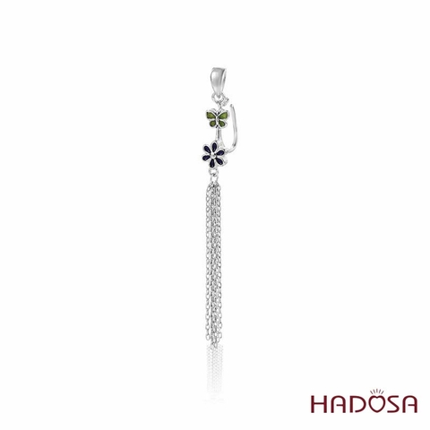 Khoen móc bạc mặt dây chuyền hồ lô 10mm