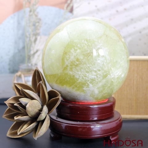 Cầu phong thuỷ Thạch anh vàng 3A 13cm 3kg