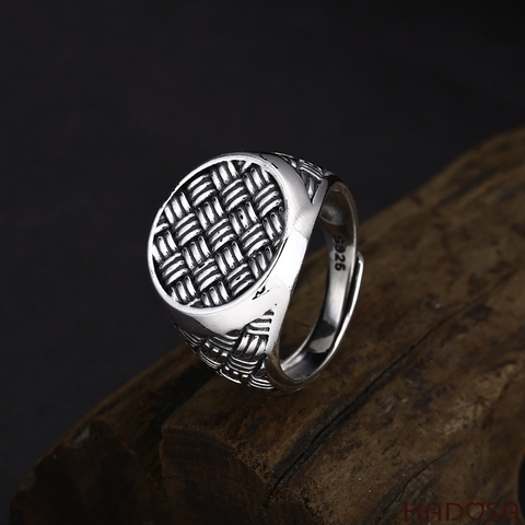 Nhẫn nam bạc Thái 925