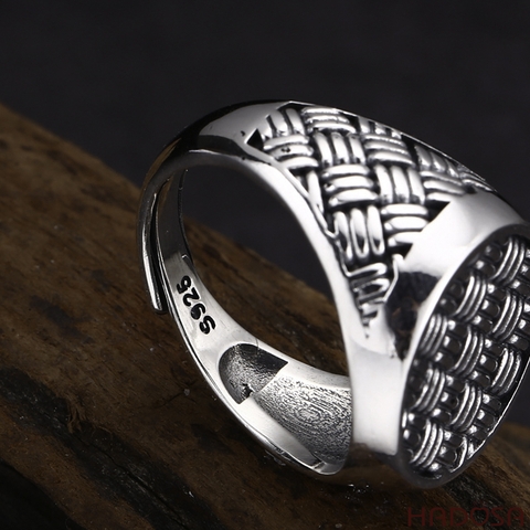 Nhẫn nam bạc Thái 925