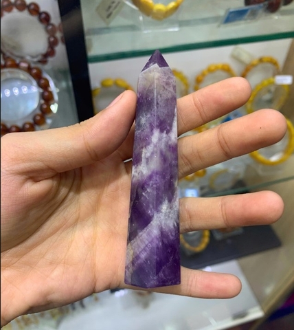 Thụ thạch anh tím 10cm