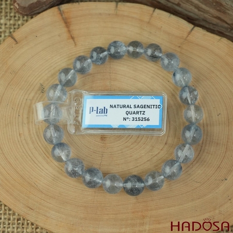 Vòng Thạch Anh Tóc Xanh Dương 8mm cao cấp chuẩn 6A