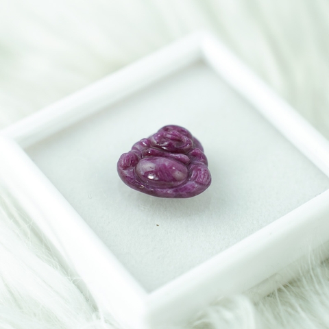 Phật Di Lặc Ruby Nam Phi 20x23mm