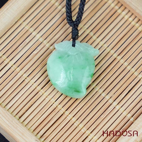 Mặt Cẩm Thạch trái đào 18x23mm