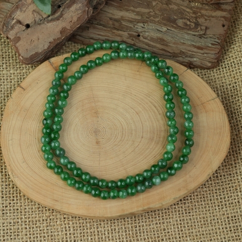 Chuỗi Ngọc cẩm thạch quấn tay size 6mm