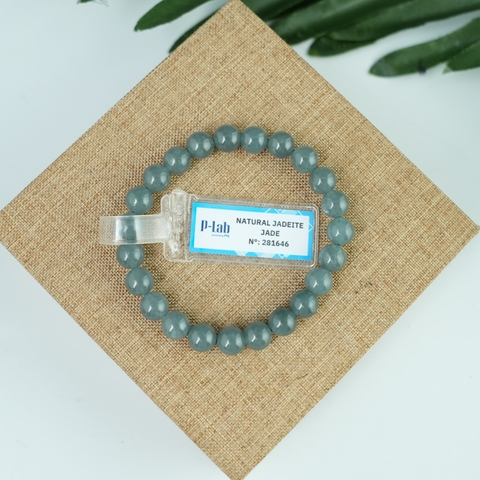 Vòng tay Cẩm Thạch A Xanh Ngọc 8mm