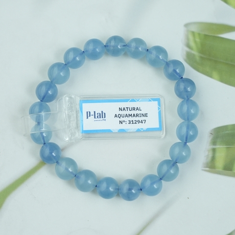 Vòng tay Aquamarine 09mm 6A+
