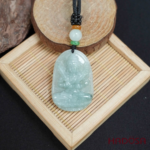 Mặt Ngọc Cẩm Thạch A Hư Không Tạng Bồ Tát (Sửu, Dần) 38mm