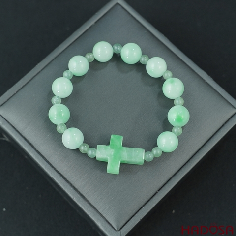 Chuỗi mân côi đá cẩm thạch 10mm