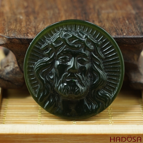 Mặt Ngọc Bích Chúa Jesus cao cấp