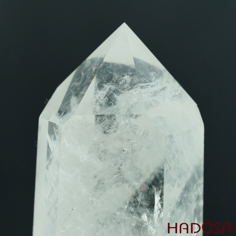 Trụ thạch anh trắng 4A 13cm