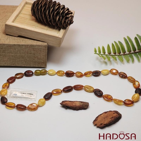 Vòng cổ Hổ Phách Baltic cao cấp Haodsa