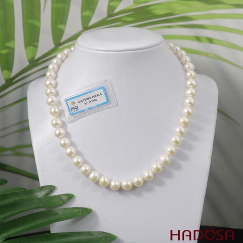 Vòng cổ Ngọc Trai trắng 10mm