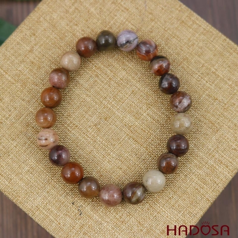 Vòng gỗ hoá thạch 8mm