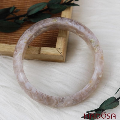 Vòng mã não Hoa anh đào 54mm