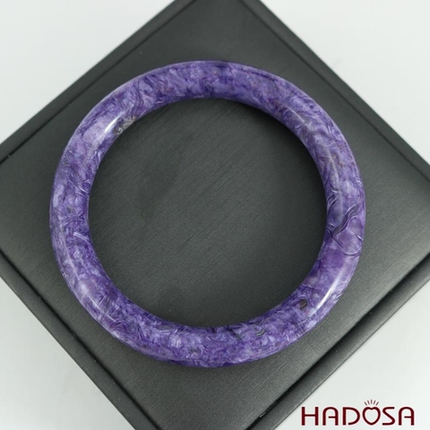 Vòng liền đá Mắt Rồng bản tròn 53mm chuẩn 5A