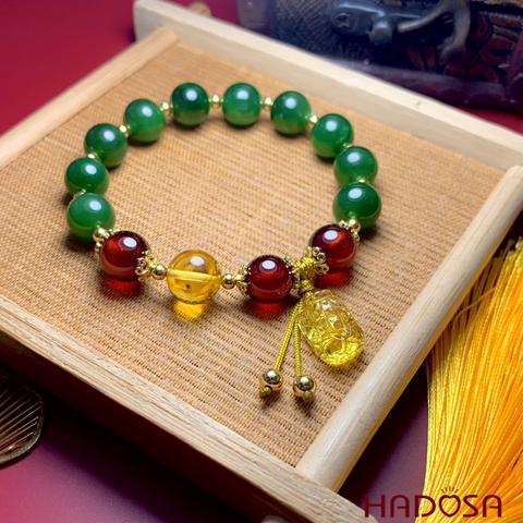 Vòng Ngọc Bích Canada 10mm chuẩn (5A+)