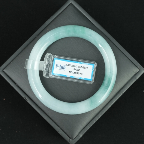 Vòng Ngọc Cẩm Thạch Jade A  đậu phớt lý ni 54