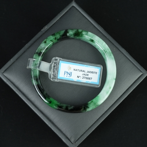 Vòng Ngọc Cẩm Thạch sơn thủy bản vuông ni 54