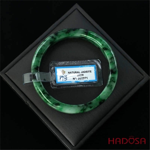 Vòng Ngọc Cẩm Thạch sơn thủy bản vuông ni 57