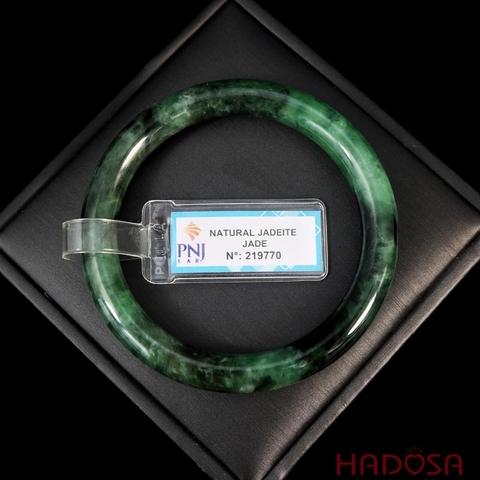 Vòng Ngọc Cẩm Thạch xanh đậm ni 54