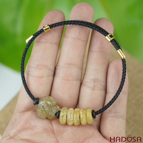 Vòng ngũ điếu tóc vàng mix hồ ly